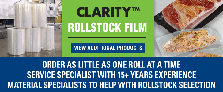 Clarity Rollstock Film - order as little as one roll at a time